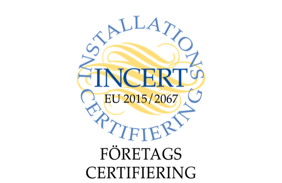 Nu är vi certifierade för kylarbeten (C2369 Kategori II)