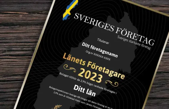 Starks El & Projektering certifierad som Länets Företagare