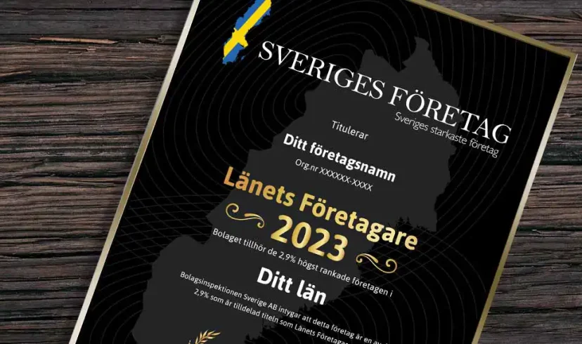 Starks El & Projektering certifierad som Länets Företagare