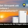 solcellsbatterier