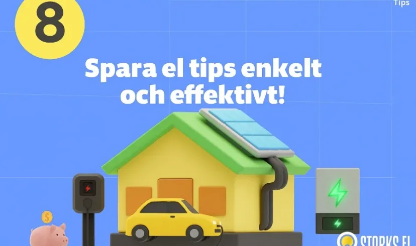 8 smarta sätt att spara el och sänka din elräkning